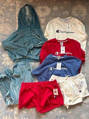 Victoria's Secret and Champion Sweat Sets XXL Bundle